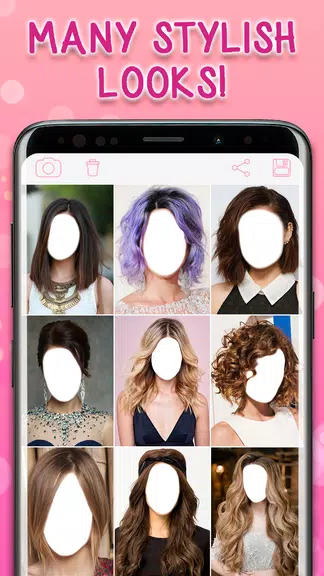 Long Hairstyles Photo ภาพหน้าจอ 3