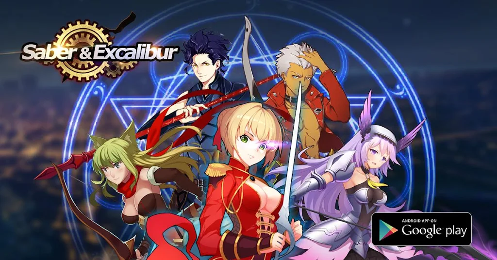 Schermata Saber And Excalibur 0