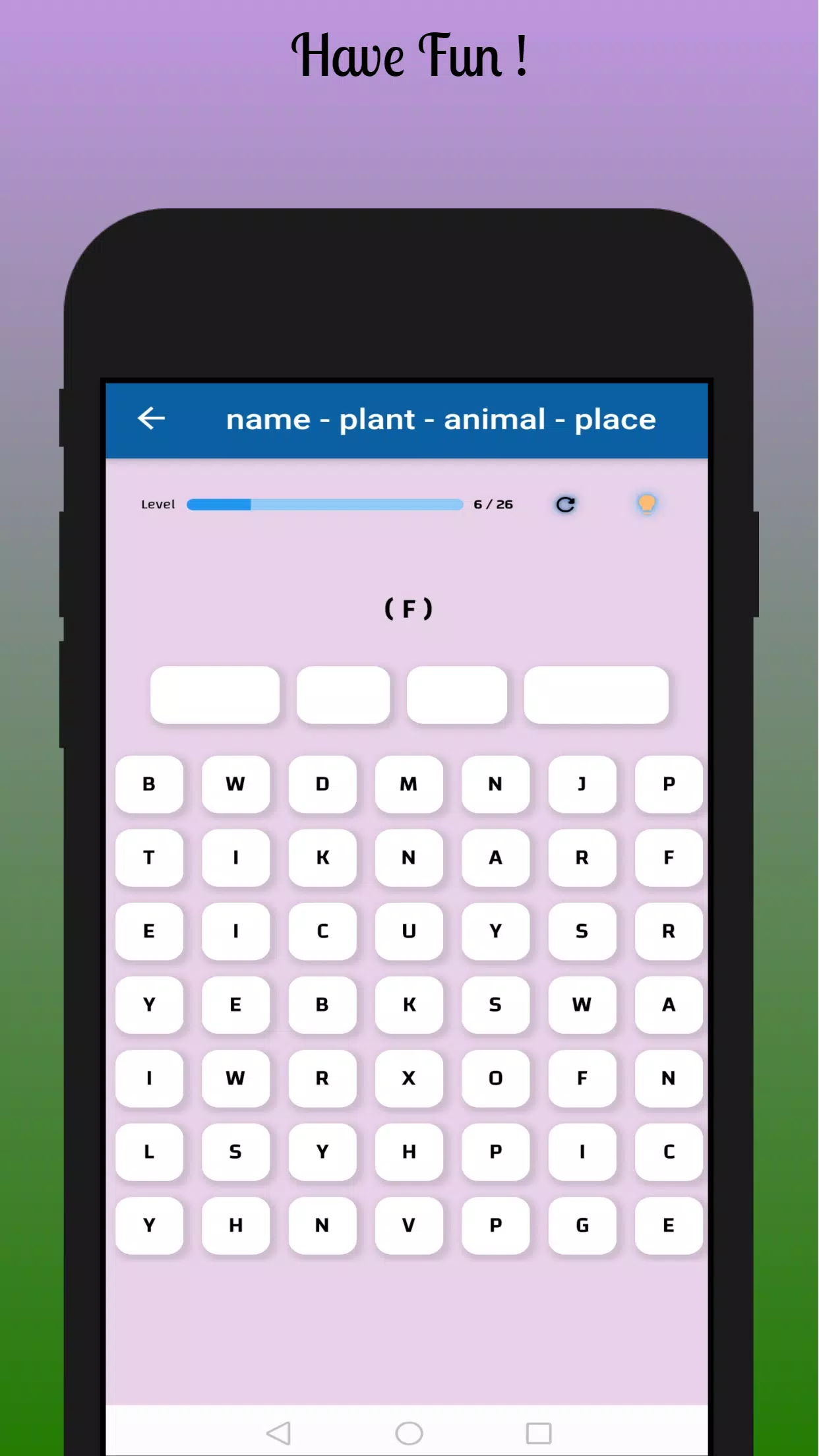 Name Plant Animal : Crossword Schermafbeelding 2