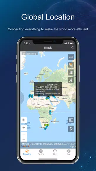 iTrack - GPS Tracking System Captura de tela 0