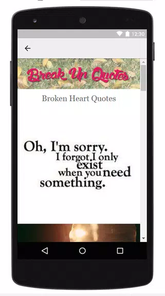 Broken Heart Quotes Tangkapan skrin 2