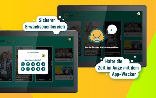 KiKA-Player: Videos für Kinder Captura de tela 1