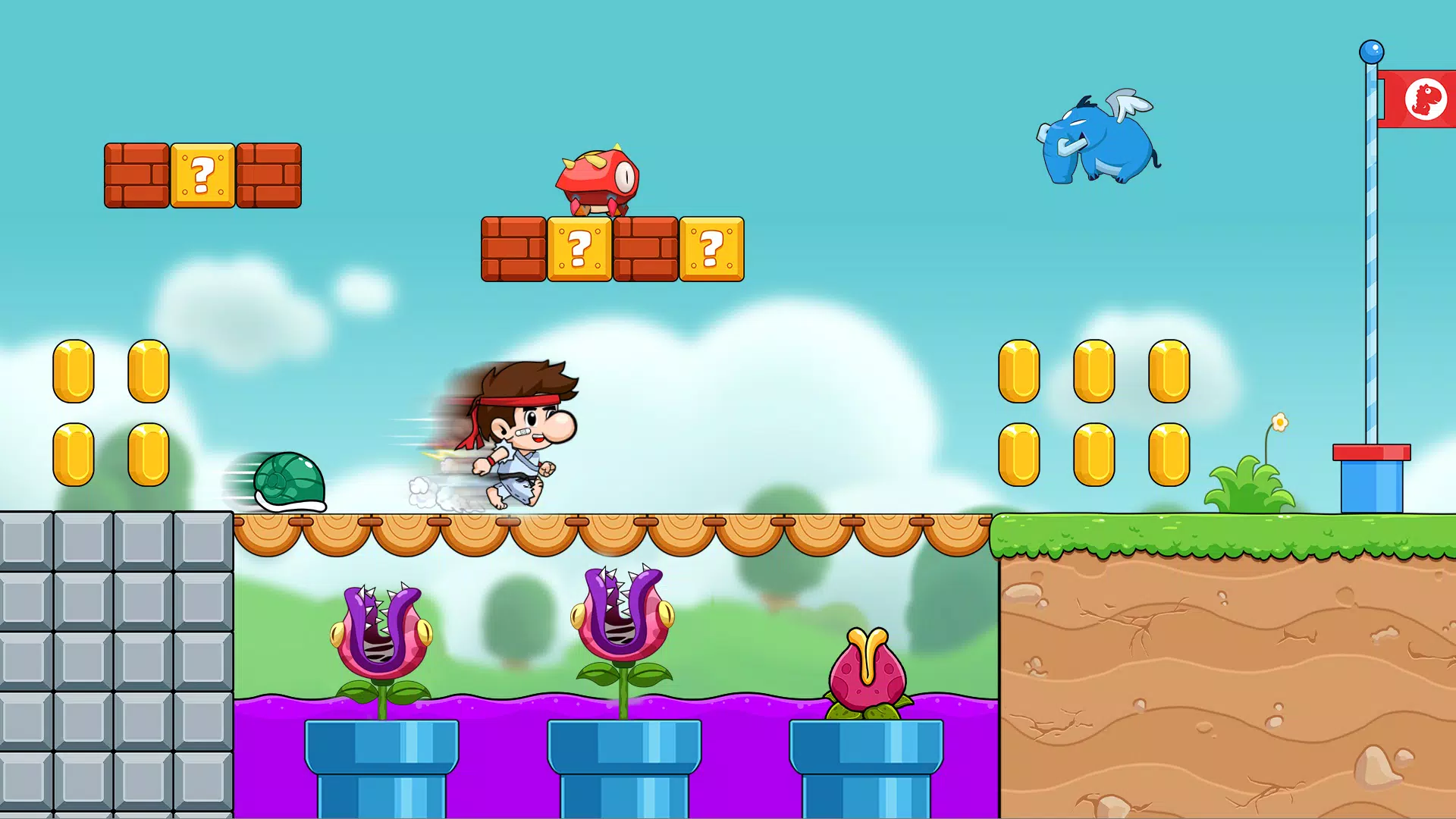 Bean's World Super: Run Games Zrzut ekranu 3