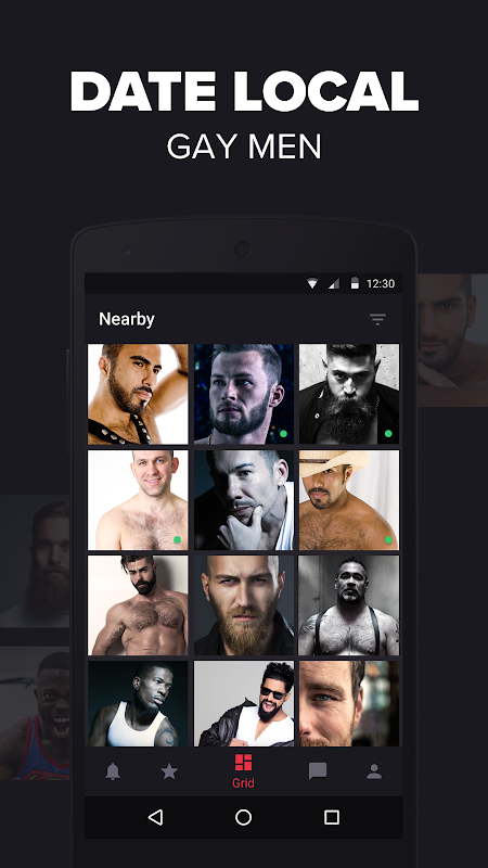 Grizzly - Gay Dating and Chat Capture d'écran 1