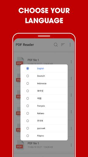 PDF Reader - PDF Viewer 2023 Tangkapan skrin 2