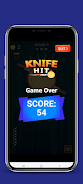 Knife Hit Master: Classic Game Captura de pantalla 1