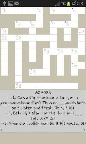 Bible Crossword Zrzut ekranu 3