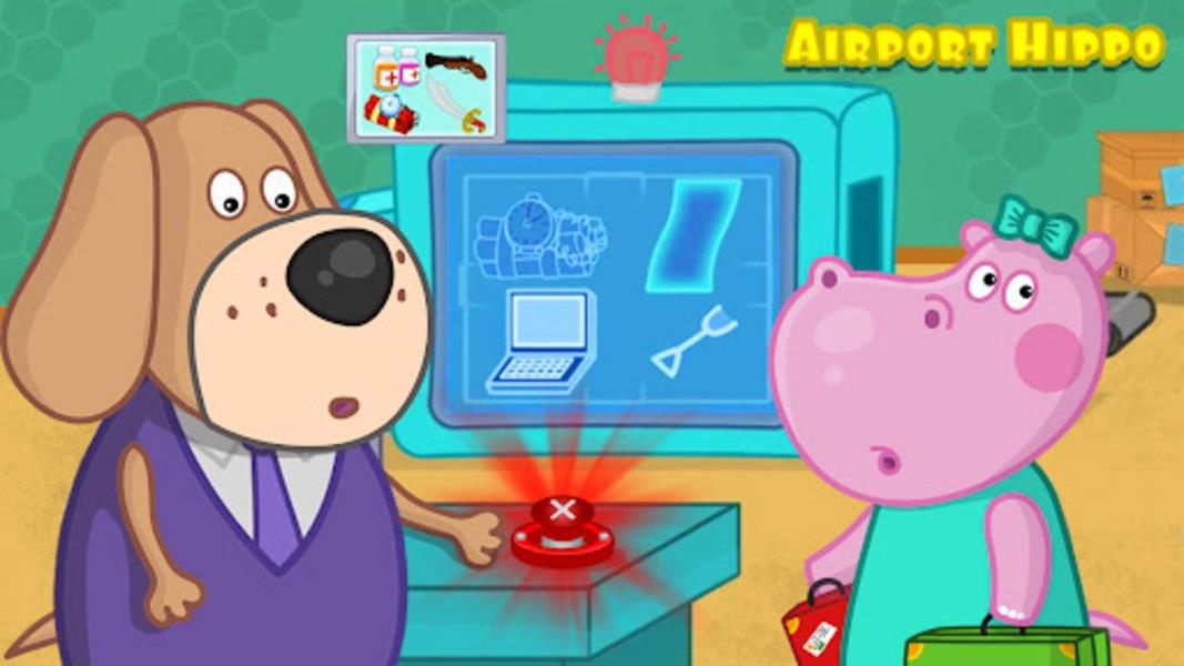 Hippo: Airport adventure Zrzut ekranu 0