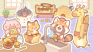 Bear Bakery - Cooking Tycoon 스크린샷 0