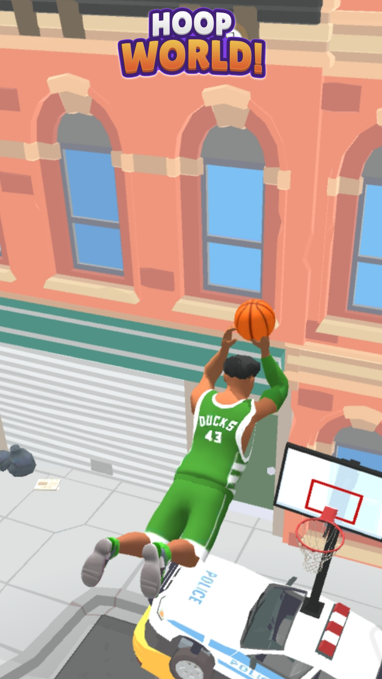 Hoop World: Flip Dunk Game 3D ဖန်သားပြင်ဓာတ်ပုံ 1