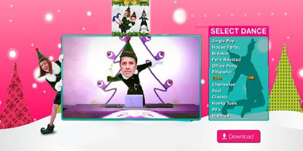 elf yourself free dance maker ဖန်သားပြင်ဓာတ်ပုံ 1