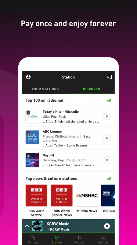 radio.net PRIME Tangkapan skrin 1