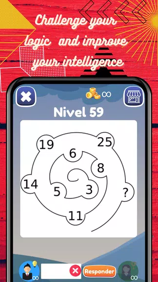 Schermata IQ Test: Logic brain training 3