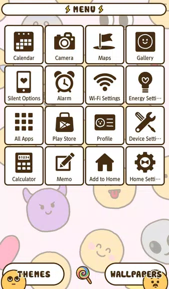 Enjoy Emoji Theme Captura de tela 0