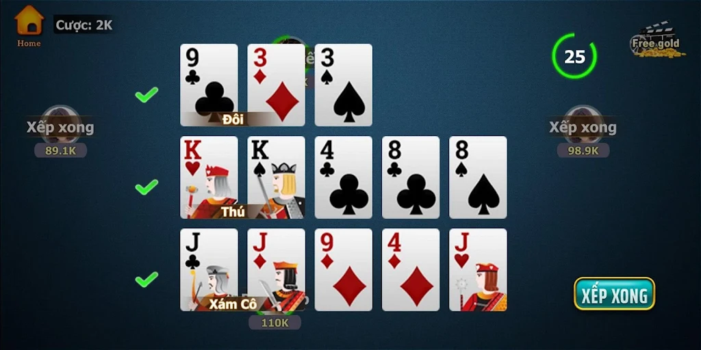 Mậu Binh Xap Xam Tính Chi Captura de tela 1