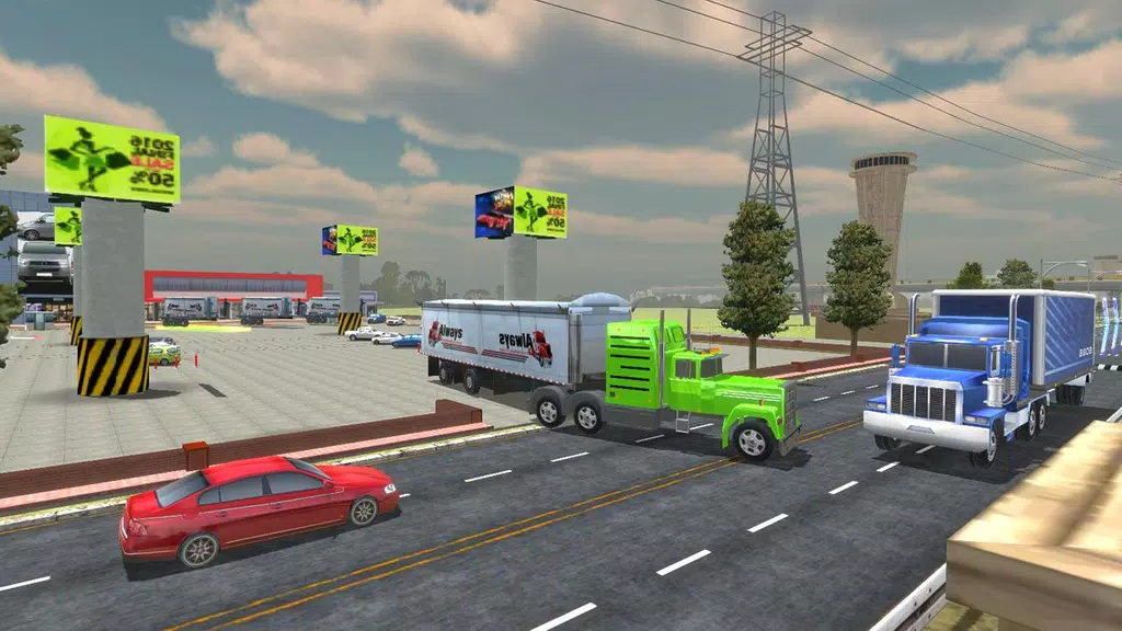 Highway Cargo Truck Simulator Screenshot 1