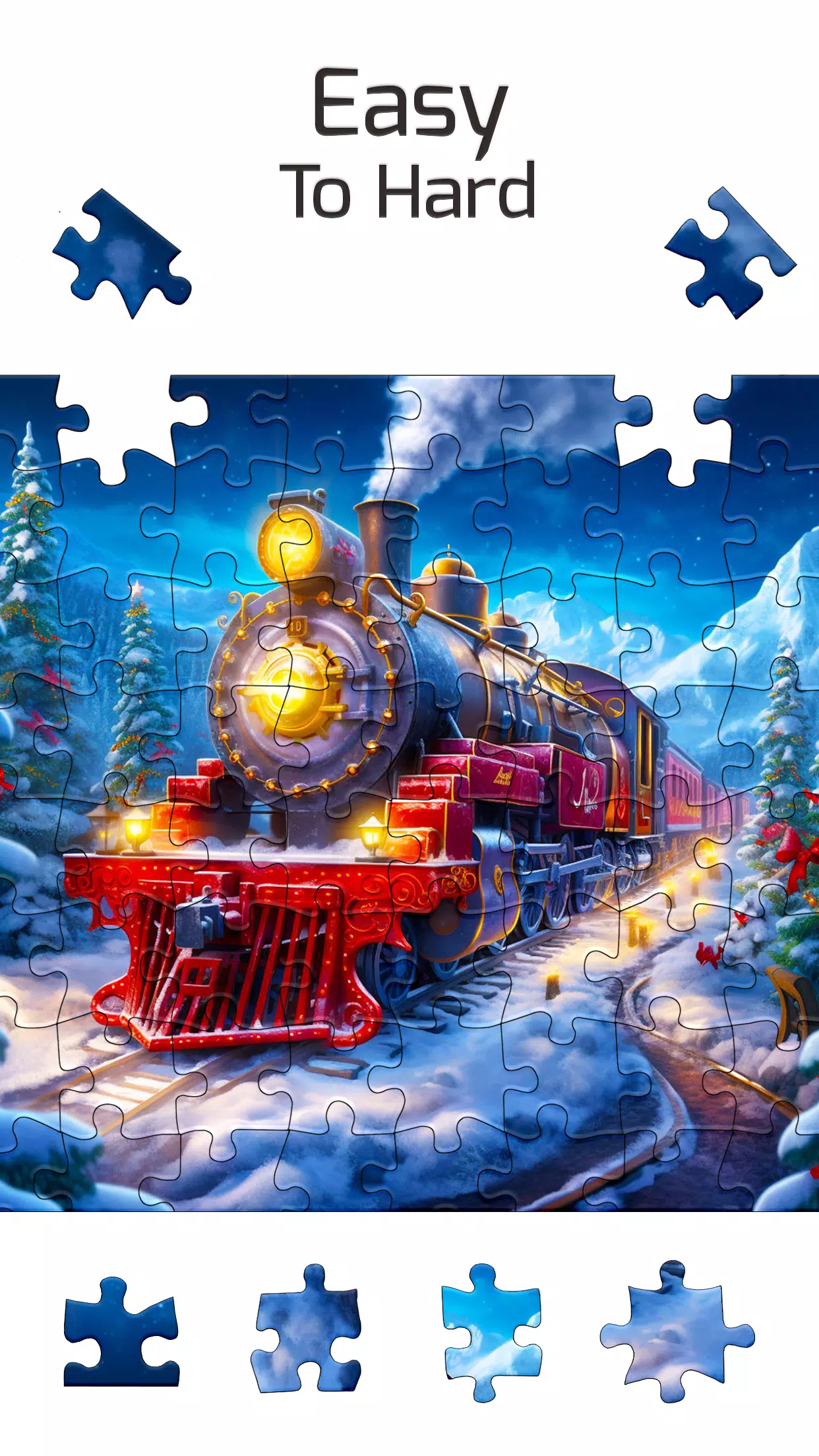 Christmas Jigsaw Puzzles Скриншот 3