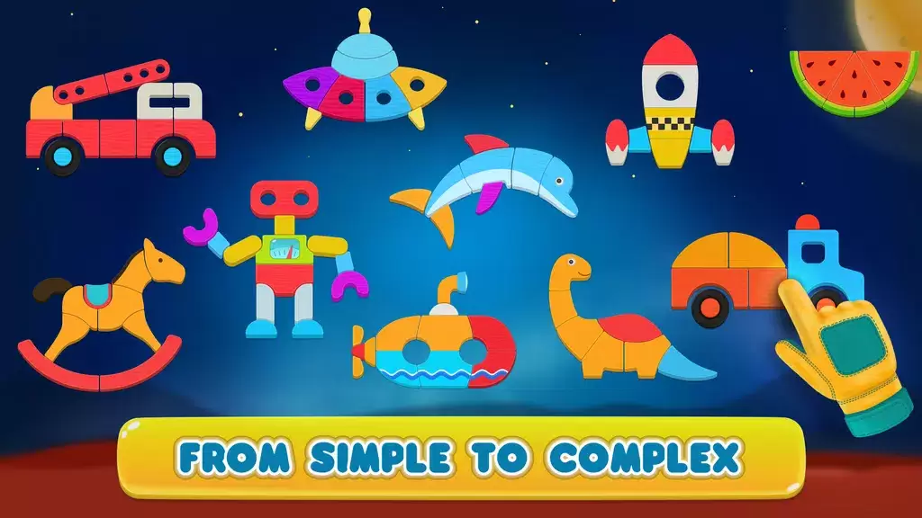 Cosmo Shapes Puzzles for kids應用截圖第2張