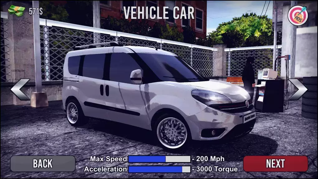 Doblo Drift Simulator স্ক্রিনশট 0