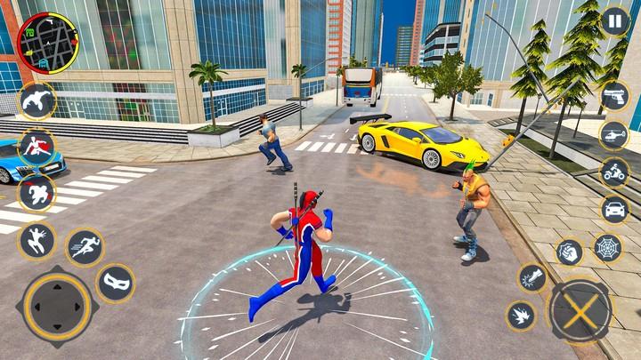 Miami Spider Rope Hero Games ภาพหน้าจอ 2