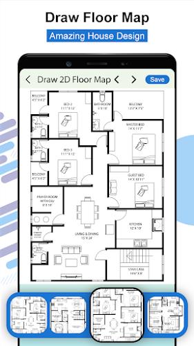 Modern House Design Draw House ภาพหน้าจอ 2