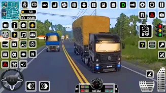 Euro Truck Simulator 3D - Real Tangkapan skrin 0