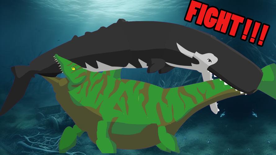 Megalodon Fights Sea Monsters Captura de pantalla 2