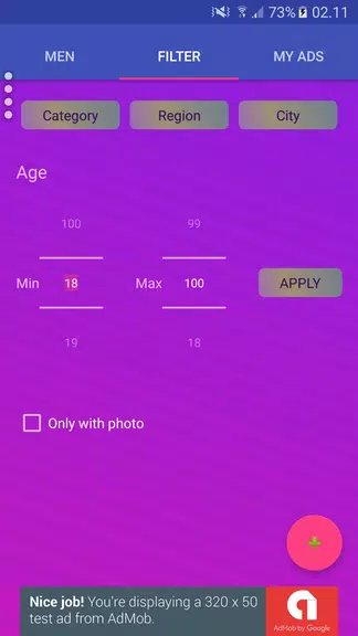 Gay Personal Ads - Men Dating ภาพหน้าจอ 1