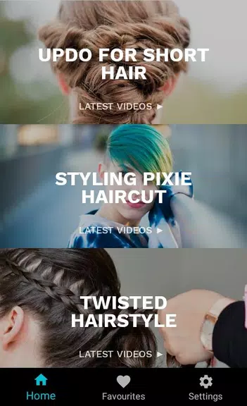 Short Hairstyles for Your Face ภาพหน้าจอ 1