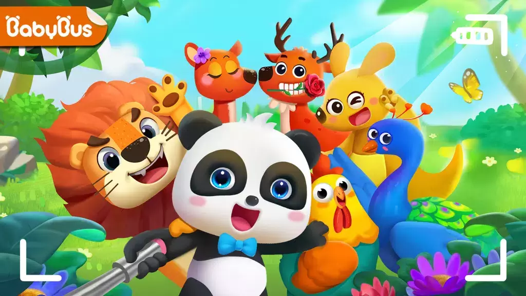 Little Panda: Animal Family Tangkapan skrin 0