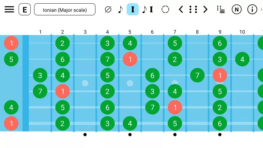 Guitar Fretboard: Scales Screenshot 0