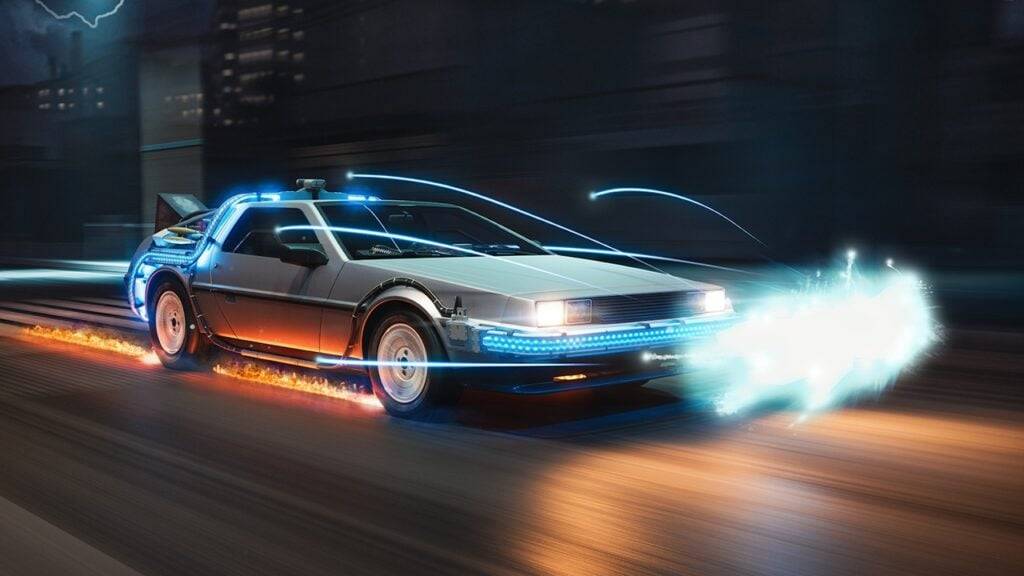 A icônica 'Time Machine' de Back to the Future agora está em disputa no CSR2