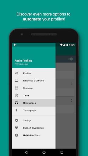 Audio Profiles - Sound Manager Captura de pantalla 2