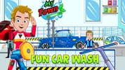 My Town : Car wash fix & drive Скриншот 1