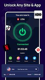 Fast VPN: Secure VPN Proxy Captura de pantalla 3