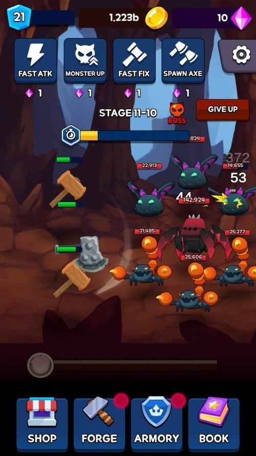 Ultimate Axe Clicker Ảnh chụp màn hình 3