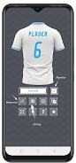 Football Jersey Kits designer Captura de pantalla 1