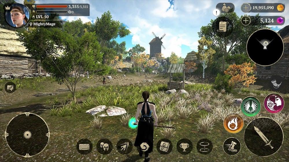 Evil Lands: Online Action RPG Captura de pantalla 0