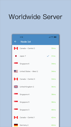 V2VPN - A Fast VPN Proxy スクリーンショット 2