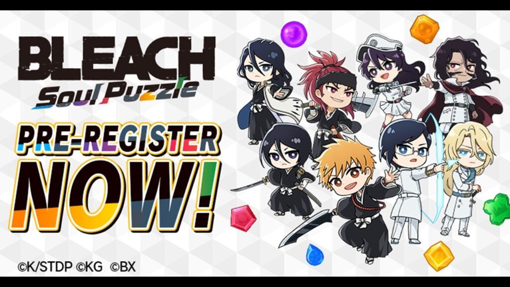 BLEACH Soul Puzzle: Preinscríbete ahora para acción de rompecabezas inspirada en el anime