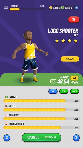Idle Basketball Legends Tycoon Captura de pantalla 3