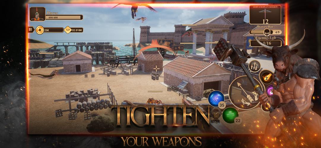 Vulcan's Creed: Mythology Game স্ক্রিনশট 1