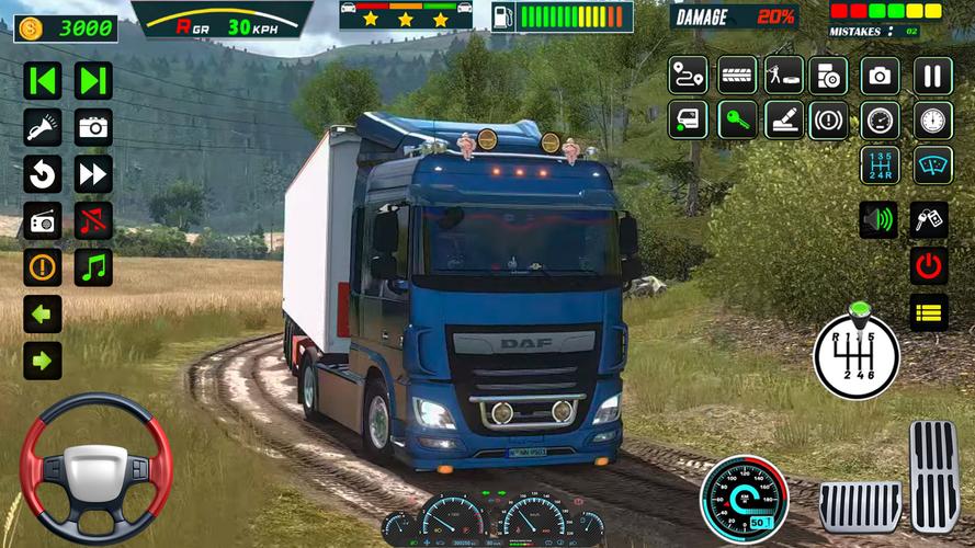 Highway Truck Simulator 2023 ဖန်သားပြင်ဓာတ်ပုံ 3