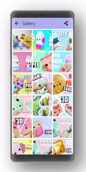 Paper Squishy Ideas ภาพหน้าจอ 1