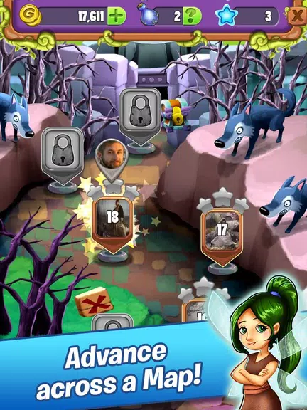 Hidden Mahjong: Wolves স্ক্রিনশট 1