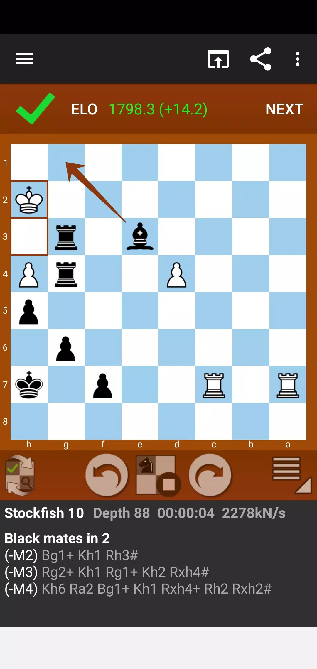 Fun Chess Puzzles ဖန်သားပြင်ဓာတ်ပုံ 3