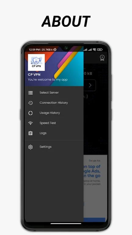 CP VPN स्क्रीनशॉट 3
