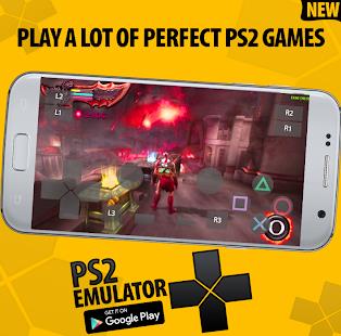 Golden PS2 Emulator For Android (PRO PS2 Emulator) Schermafbeelding 0