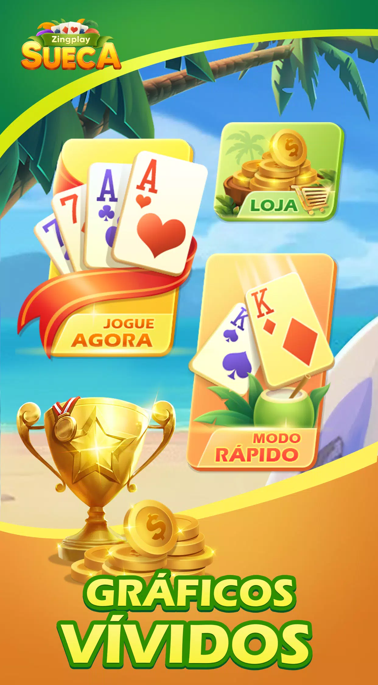 Sueca ZingPlay - Jogo de carta Ekran Görüntüsü 0