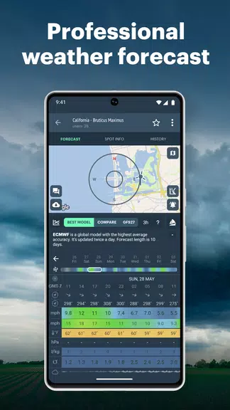 Windy.app - Enhanced forecast Tangkapan skrin 1